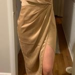 ASOS Gold Dress Photo 2
