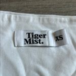 Tiger Mist White Ribbed Bodysuit Photo 3