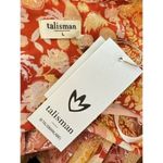 Talisman Sabrina Midi Dress Relaxed Oversized Bohemian Bonfire Size L NEW Orange Size L Photo 9