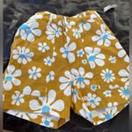Big Bud Press Lazy Daisy Shorts Yellow Size Small Photo 0