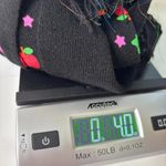 Sanrio Hello Kitty Black Colorful Rainbow Knit Rectangle Scarf Cute Back to School 2007 Photo 8