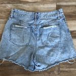 We The Free  blue curvy denim shorts Photo 3