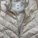 Gap Women's Cream Quilted Vest Photo 9