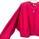 Adidas  Originals Crewneck Fleece Sweatshirt‎ Medium Photo 3