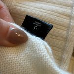 Jenni Kayne Cream Crewneck Everyday Sweater Size Small Photo 4