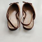 Ann Taylor NEW Brown Zebra Print Calf Hair Fur Pointed Toe Flats WOMENS SIZE 7M Photo 6