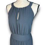 Carmen Marc Valvo CARMEN  Sleeveless Maxi Dress Special Event Dark Gray Large Photo 2