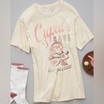 American Eagle NWT  Graphic Tee, Cream, Size S Photo 1