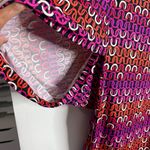 Trina Turk NWT Echo Chain Link Tunic Swimsuit Coverup Multicolor Small Stretch Photo 7