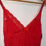 Avidlove  Lace chemise Lingerie NEW Small Babydoll nightie coral red soft sexy Photo 1