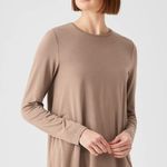 Eileen Fisher New Fine Jersey Crew Neck Top Photo 1