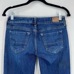 American Eagle Favorite Boyfriend Jean size 2 dark wash wide leg Blue Photo 3