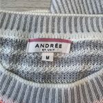 Andree by Unit Andrée By Unit Striped Pullover Knit Sweater Size M Photo 6