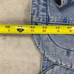 Christine Alexander Trucker Jacket Women L Blue Denim Rhinestone Mandala Crystal Size L Photo 6