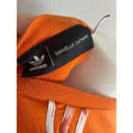 Adidas Women's Orange Long Sleeve T-Shirt Size XS Danielle Cathari Colab EUC Photo 5