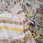 Aerie  Kimono Fringe Striped Swim Coverup Photo 8