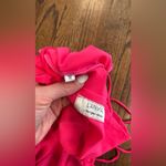 L’animal x Morgan Osma AMOUR Mesh Dress/ Cover Up Jot Pink Size Medium 1768 Photo 8