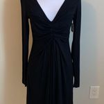 Karen Kane Black Elizabeth Shirred Front Dress Photo 0