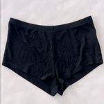 White Fox Boutique WHITE FOX Minding My Business Ribbed Booty Shorts Black Size M Photo 2