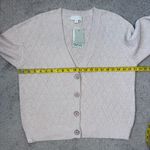 Barefoot Dreams  CozyChic Lite Pointelle Cardigan Chai‎ L Photo 6