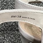 Vince Camuto  Kipper Heels 8M True Sand Suede Embellished Strappy Heels Showgirl Photo 12