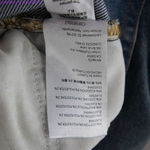 Free People NEW  paint‎ splatter raw hem cropped Maggie straight jeans, 31 Photo 16