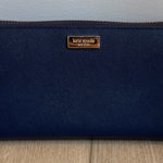 Kate Spade  Navy Blue Zip Wallet Photo 0
