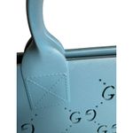 Gucci GG Supreme Rubber Tote in Blue Photo 10