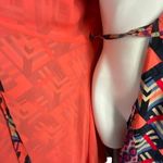 Anthropologie Porridge Graphic Mix Print Wrap Dress Photo 6