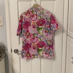 Laura Ashley Vintage Floral Button Up Shirt Photo 2