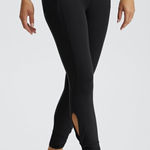 Fabletics Black Oasis PureLuxe High-Waisted Twist 7/8 Legging Plus Size 2X Photo 0