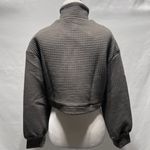 Area Stars New Quilted Cropped Snap Front Utility Jacket Nila Grey Size XS Photo 10