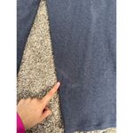 Eileen Fisher Tencel Ribbed Wide Leg Pull On Pants Size M Blue Lounge Stretch Photo 14