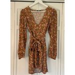 Revolve Clayton X  ditsy floral long sleeve dress small Photo 2