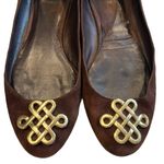 Diane Von Furstenberg  brown suede flats, Sz 8.5 Photo 3