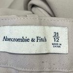 Abercrombie & Fitch  Cream White High Rise Flared Bootcut Trousers Dress Pants 31 Photo 3