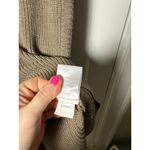 Tribal Chunky Knit Mock Neck Sleeveless Tank Tan Long Tunic Sweater Small Chic Photo 5