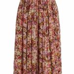 Doen Felicity Silk Floral Midi Photo 0