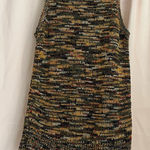 Loft Brown Tan Ribbed Sleeveless Tank Top Photo 0