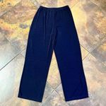 Carole Little Navy Stretch Dress Pants Large Blue Photo 8