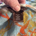 Multiples  Kimono Top Open Mesh Embroidery SZ LG  Sheer Patchwork Boho Fairy Chic Photo 8