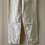 J.Crew Linen Cotton High Rise New Seaside Straight Leg Pant Stripe Size S NWT Photo 7