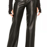 Pistola  Cassie wide leg flare faux leather pants black Photo 0