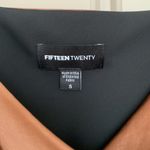 Fifteen Twenty  BROWN SATIN DRAPED CAMI SMALL Photo 2