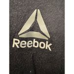 Reebok  Large Black Distressed Women's Dance Short Sleeve Crewneck Athletic Tee Photo 7