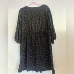 Ava & Viv  Black Floral Long Sleeve Dress Photo 3