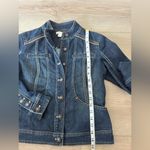 Coldwater Creek  Dark Blue Jean Jacket 🤎 Photo 1