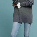 Anthropologie  ett:wa Amrita Ribbed Tunic V-Neck Pullover Sweater Size Small Photo 1