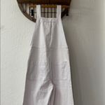 Anthropologie ASKK NY Laxy Jack White Overalls Wide Leg Size 0 NWT Black Photo 8