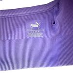 Puma Truth or Dare Ribbed Seamless Sports Bra - Size L - Purple - NWT Photo 5